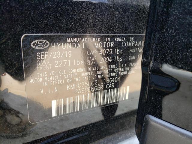 2020 HYUNDAI IONIQ SE KMHC75LC2LU186404