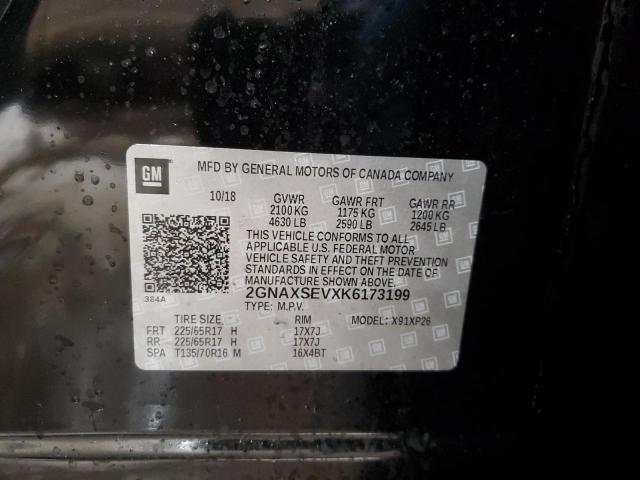 2019 CHEVROLET EQUINOX LS 2GNAXSEVXK6173199