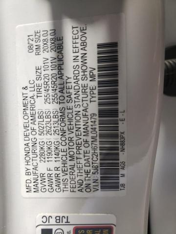 2021 ACURA RDX A-SPEC - 5J8TC2H67ML041479