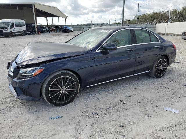 Salvage cars for sale from Copart Homestead, FL: 2021 Mercedes-Benz C300