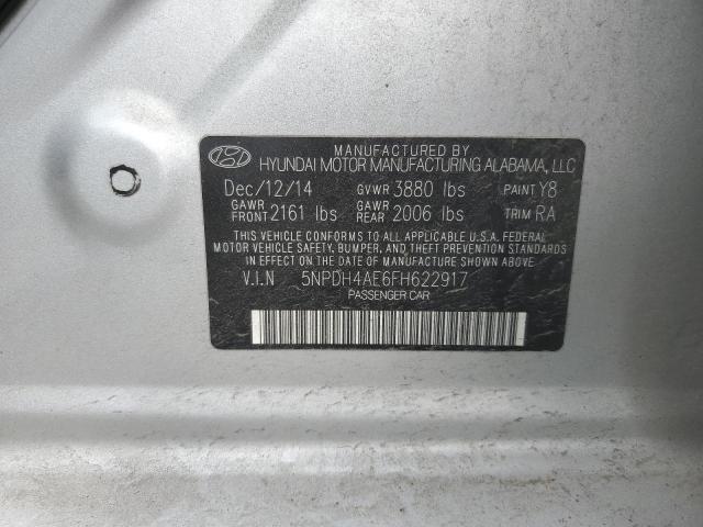 2015 HYUNDAI ELANTRA SE - 5NPDH4AE6FH622917