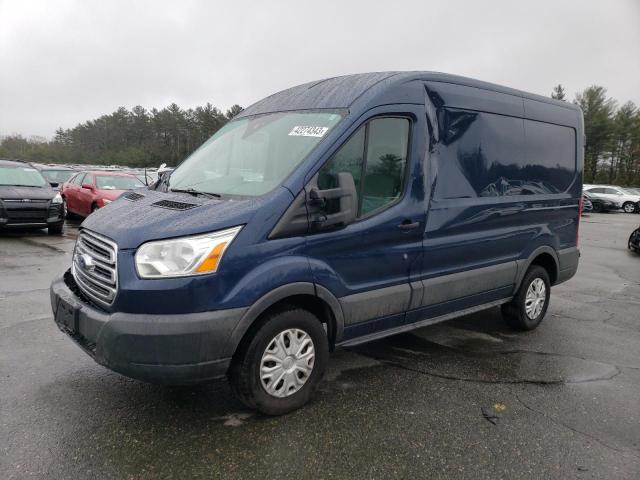 Salvage cars for sale from Copart Exeter, RI: 2015 Ford Transit T-250