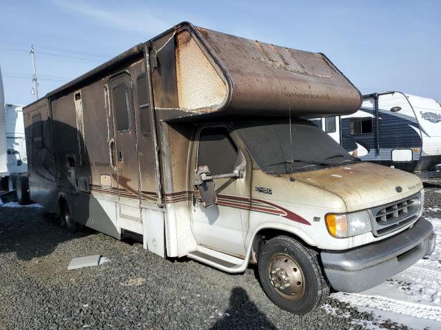 Salvage cars for sale from Copart Airway Heights, WA: 2002 Winnebago 2002 Ford Econoline E450 Super Duty Cutaway Van