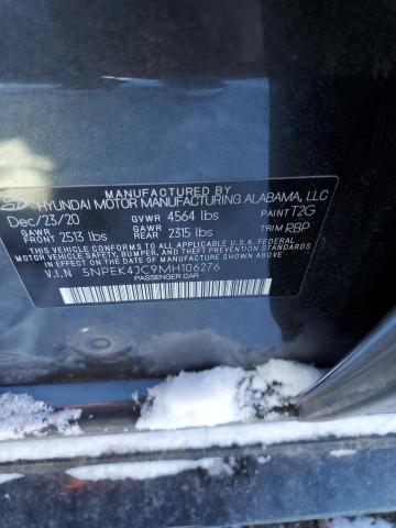 2021 HYUNDAI SONATA N L 5NPEK4JC9MH106276