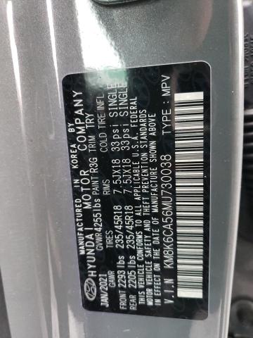 2021 HYUNDAI KONA NIGHT - KM8K6CA56MU730038