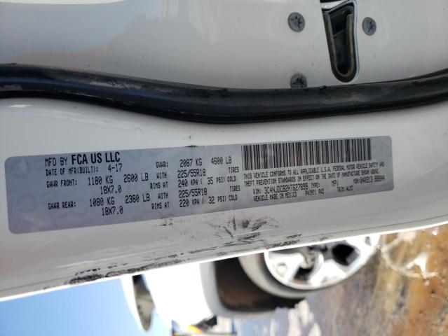3C4NJDCB2HT627899 Jeep Compass Limited