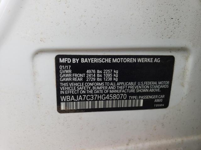 2017 BMW 530 XI - WBAJA7C37HG458070