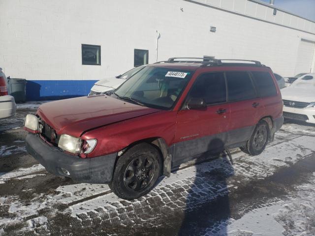 Salvage cars for sale from Copart Farr West, UT: 2001 Subaru Forester L