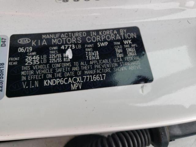 2020 KIA SPORTAGE S - KNDP6CACXL7716617