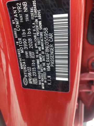 2022 HYUNDAI ELANTRA N - KMHLR4AF8NU355958