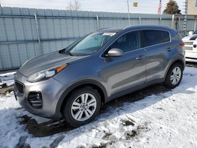 KIA Sportage salvage cars for sale: 2017 KIA Sportage LX