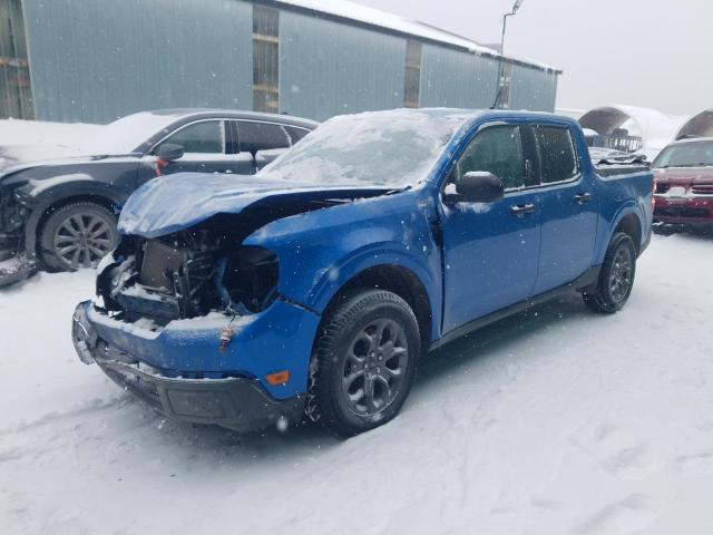 Salvage cars for sale from Copart Montreal Est, QC: 2022 Ford Maverick XL