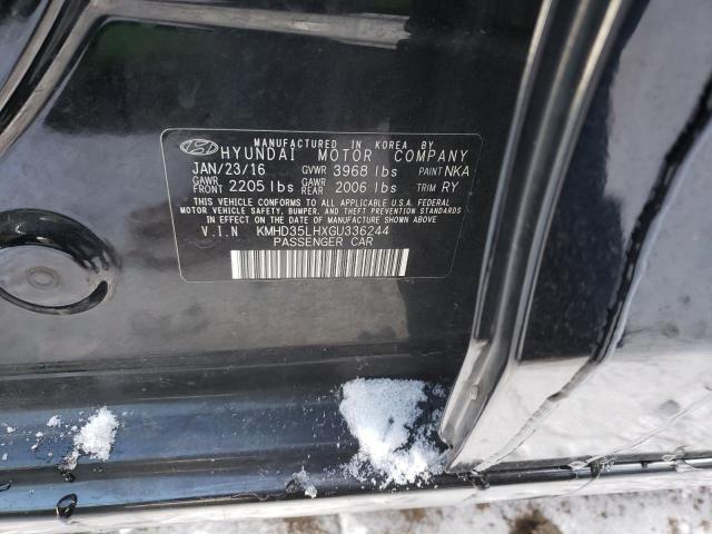 2016 HYUNDAI ELANTRA GT - KMHD35LHXGU336244