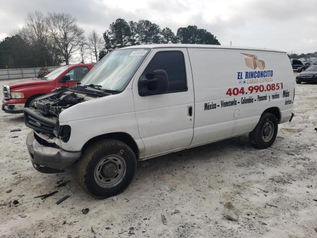 Salvage cars for sale from Copart Loganville, GA: 2006 Ford Econoline E150 Van