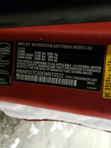 WMWSS7C50EWN70522 Mini Cooper