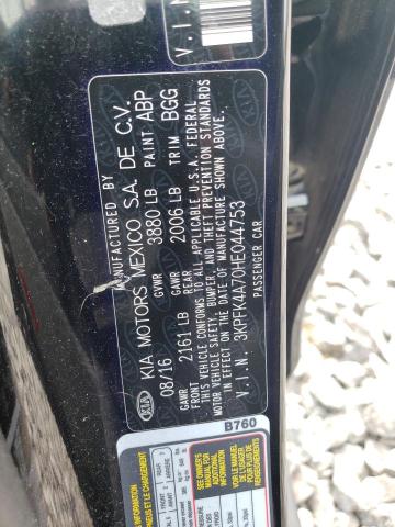 3KPFK4A70HE044753 KIA FORTE LX
