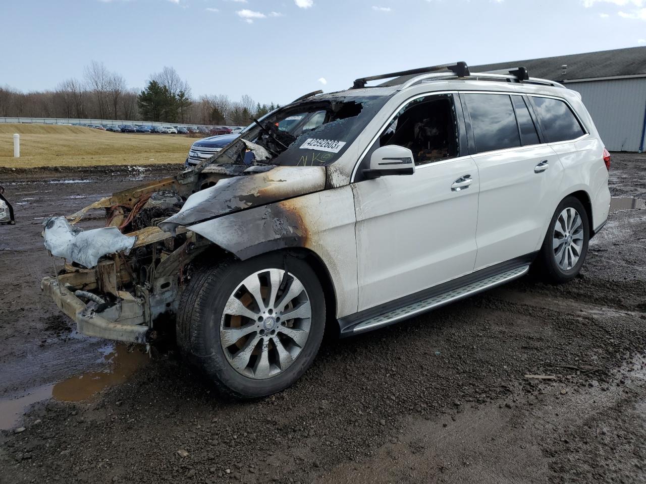 Lot #3037233490 2017 MERCEDES-BENZ GLS 450 4M