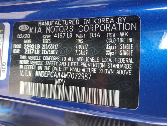 2021 KIA SELTOS LX - KNDEPCAA4M7072987