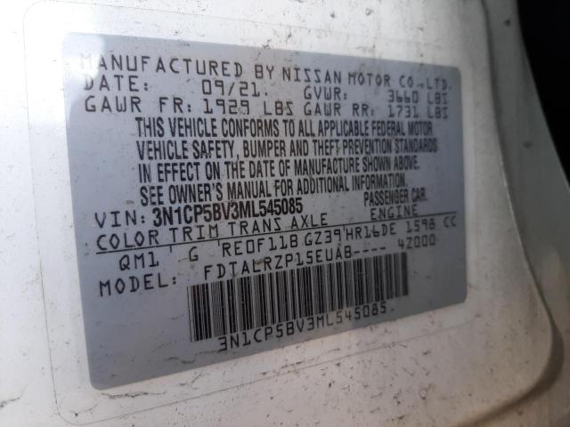 2021 NISSAN KICKS S - 3N1CP5BV3ML545085