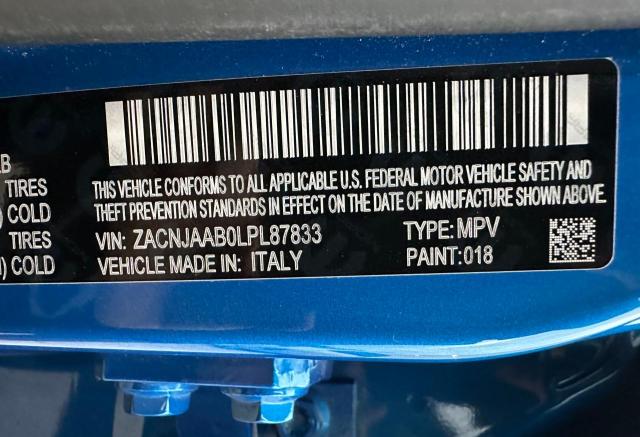 ZACNJAAB0LPL87833 Jeep Renegade Sport