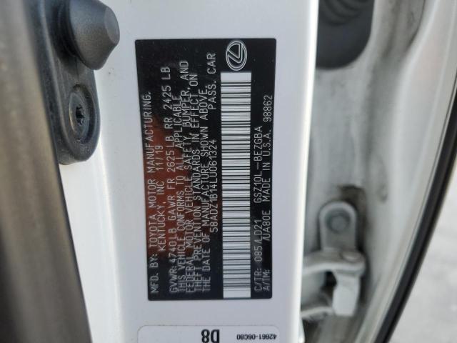 2020 LEXUS ES 350 58ADZ1B14LU061324