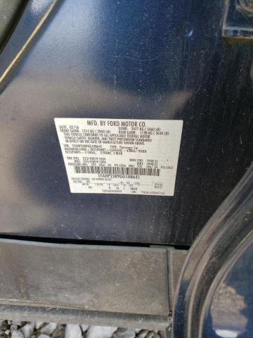 2016 FORD TAURUS LIM - 1FAHP2J89GG108641