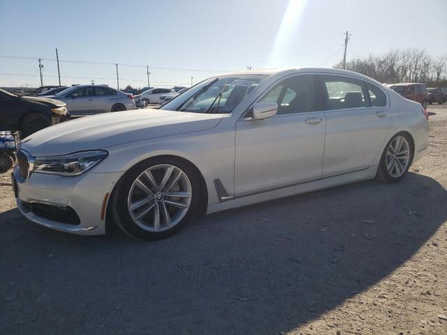 Salvage cars for sale from Copart Oklahoma City, OK: 2016 BMW 750 XI