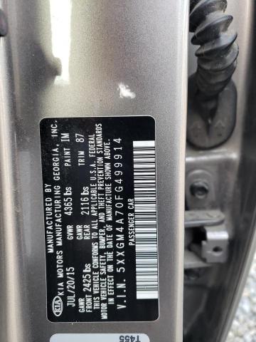 5XXGM4A70FG499914 KIA Optima