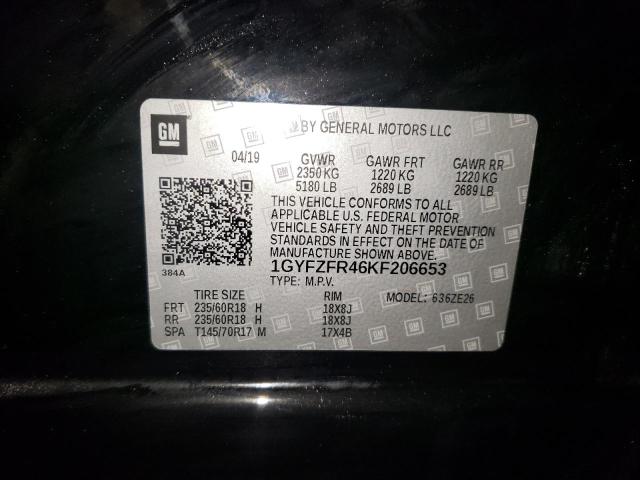 2019 CADILLAC XT4 SPORT - 1GYFZFR46KF206653