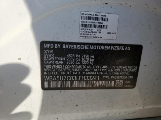 2020 BMW M340I - WBA5U7C03LFH33241