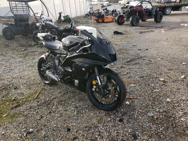 Salvage motorcycles for sale at Cicero, IN auction: 2022 Yamaha YZFR7