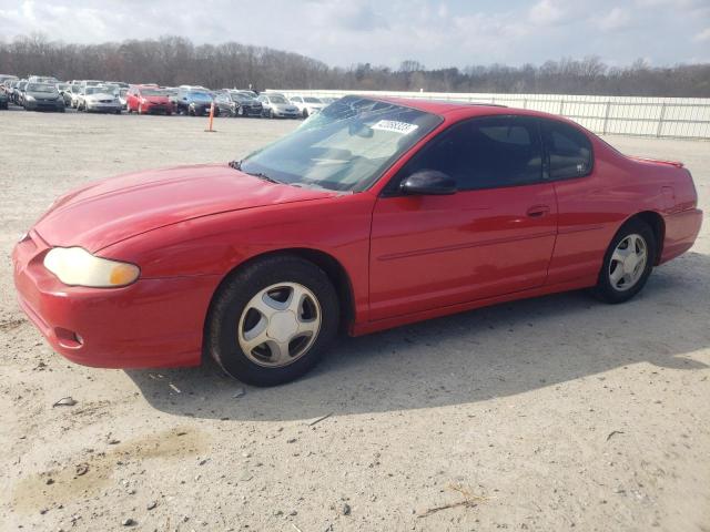 Chevrolet Montecarlo salvage cars for sale: 2004 Chevrolet Monte Carlo SS