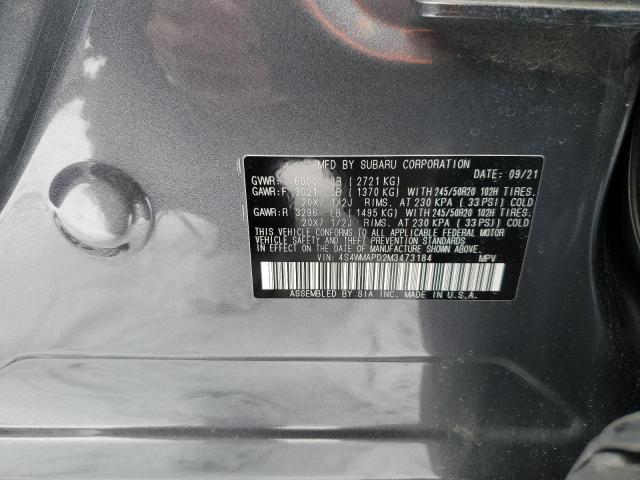 4S4WMAPD2M3473184 Subaru Ascent Limited