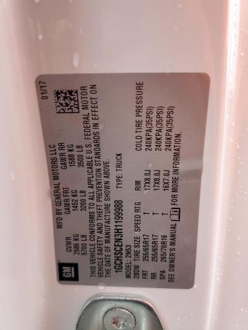 2017 CHEVROLET COLORADO L - 1GCHSCEN3H1199988