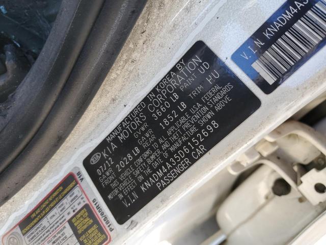 KNADM4A35D6152698 KIA RIO LX