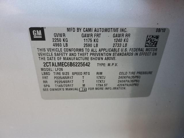 2CTALMEC6B6225642 GMC Terrain Sle