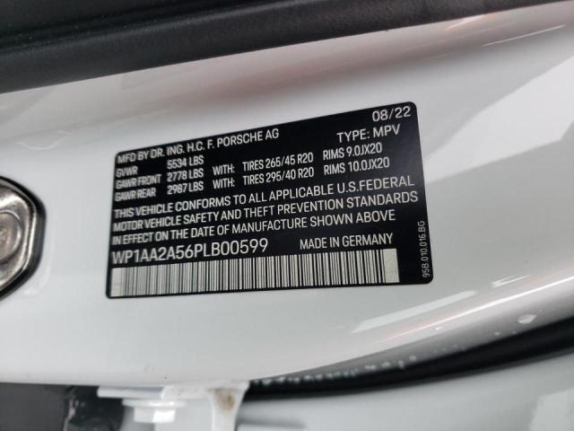 2023 PORSCHE MACAN BASE WP1AA2A56PLB00599