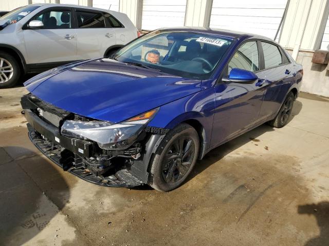 Salvage cars for sale at Louisville, KY auction: 2023 Hyundai Elantra Blue