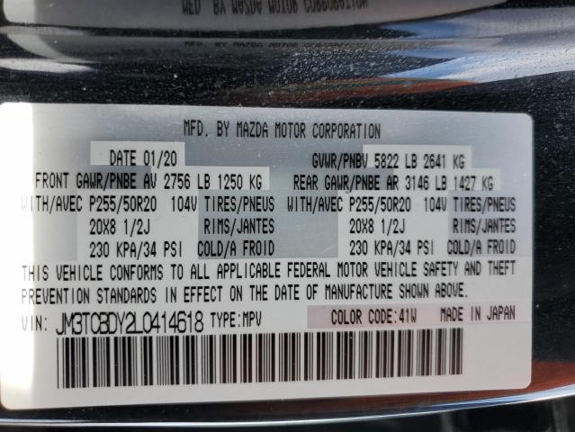 2020 MAZDA CX-9 GRAND JM3TCBDY2L0414618