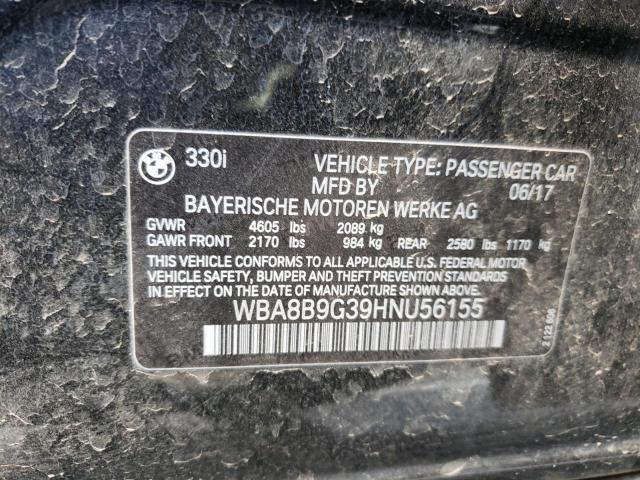 WBA8B9G39HNU56155 BMW 330 I