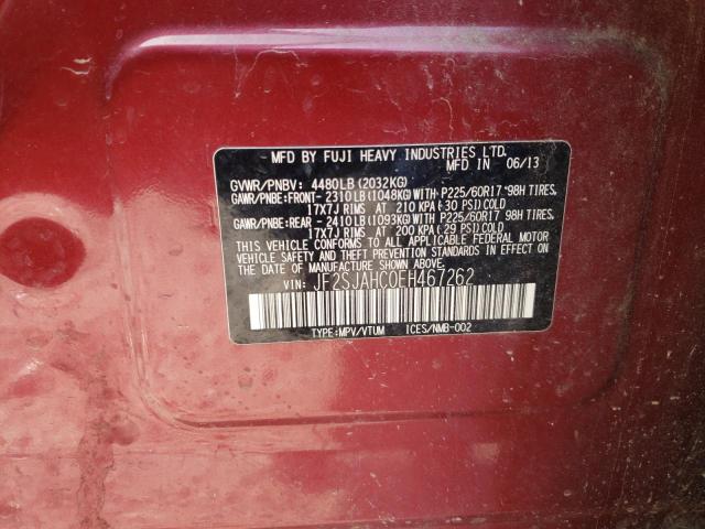 JF2SJAHC0EH467262 Subaru Forester 2.5i Limited