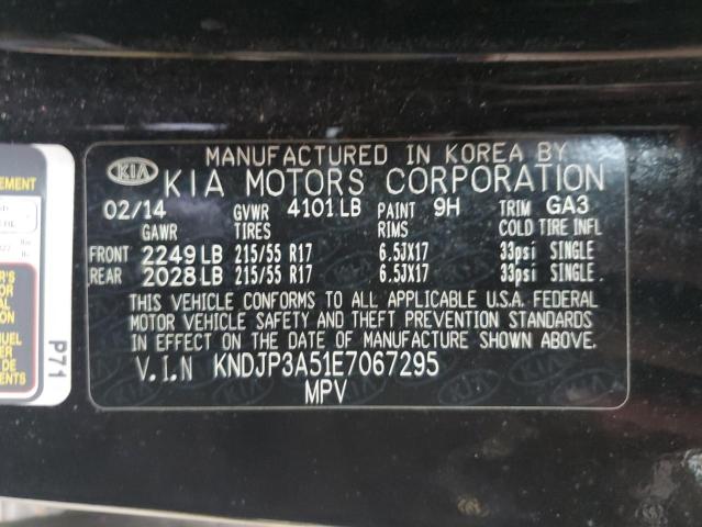 KNDJP3A51E7067295 KIA SOUL +