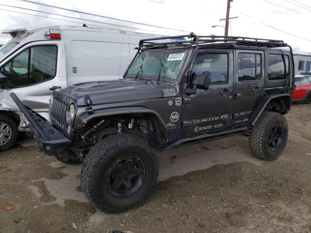 Salvage cars for sale at Los Angeles, CA auction: 2016 Jeep Wrangler Unlimited Rubicon