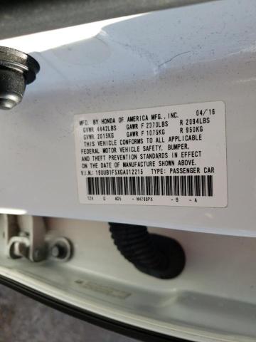 19UUB1F5XGA012215 Acura TLX TECH