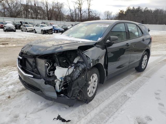 Salvage cars for sale at Franklin, WI auction: 2018 Chevrolet Equinox LS