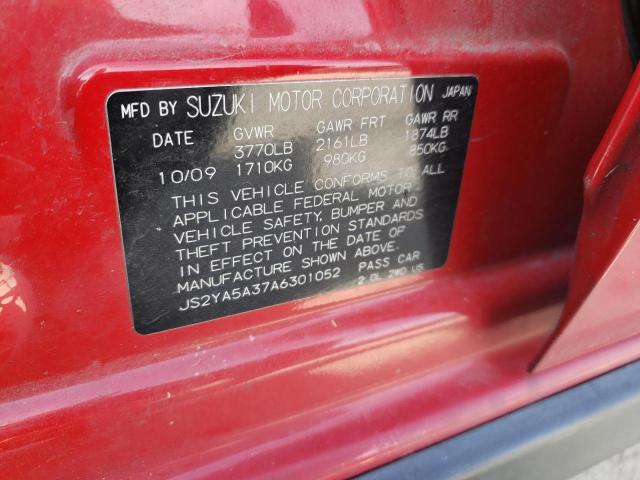 JS2YA5A37A6301052 Suzuki SX4