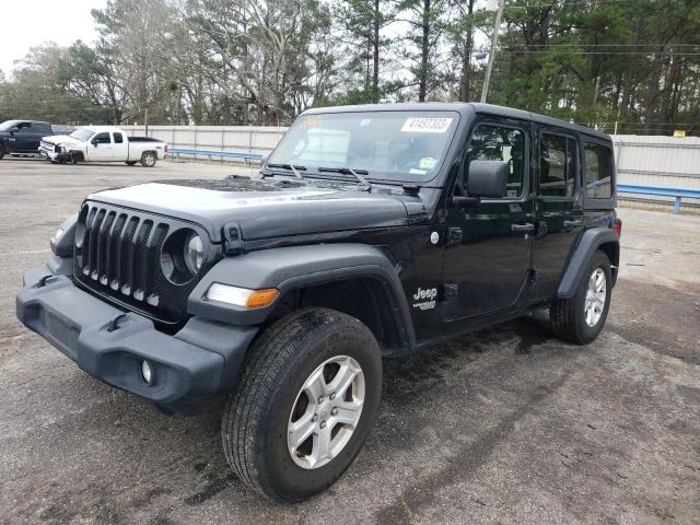 Salvage cars for sale from Copart Eight Mile, AL: 2021 Jeep Wrangler Unlimited Sport