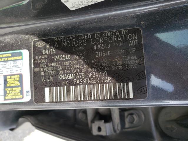 KNAGM4A79F5634759 KIA Optima Lx
