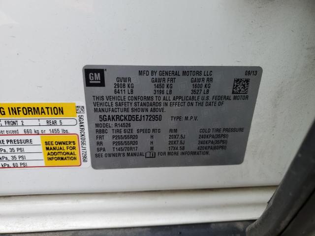 5GAKRCKD5EJ172950 Buick Enclave