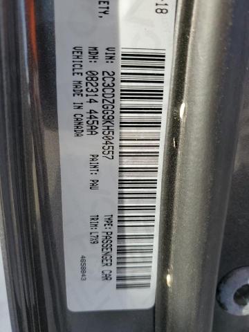 2019 DODGE CHALLENGER 2C3CDZGG9KH504557